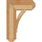 Ekena Millwork Thorton Craftsman Rough Sawn Bracket, Western Red Cedar, 6"W x 18"D x 26"H BKT06X18X26THR04RWR - alternate 3
